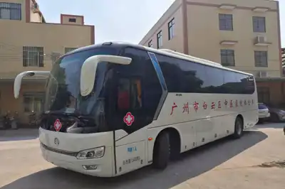 广州市白云区中医院体检车